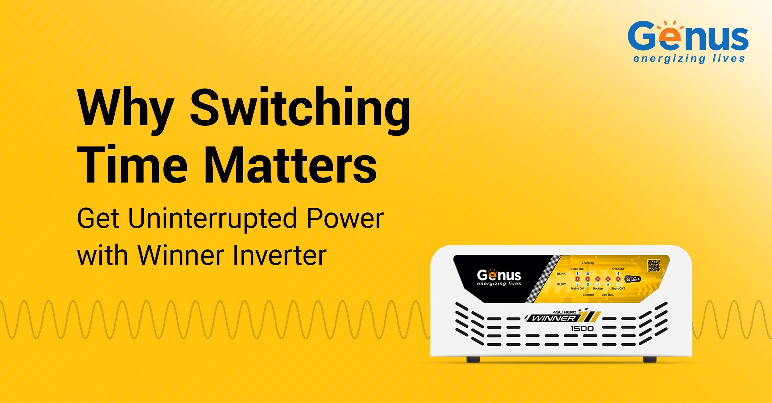 Why inverter switching time matters for safety of appliances