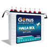 Genus Hallabol GTT270 Lead Acid 12V 230AH Tall Tubular Inverter Battery with 72-Month Warranty for Home, Office & Shops