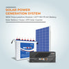 Genus Solar Combo with Surja L 875 Solar UPS + GSTT190 Tall Tubular Solar Battery + 165 W Solar Panel || Best Affordable Solar Solution for Home & Office