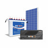 Genus Solar Combo With Surja L 1125 Solar UPS + GSTT190 Tall Tubular Battery + 165 Watt Solar Panel | Best Affordable Solar Solution For Home & Office