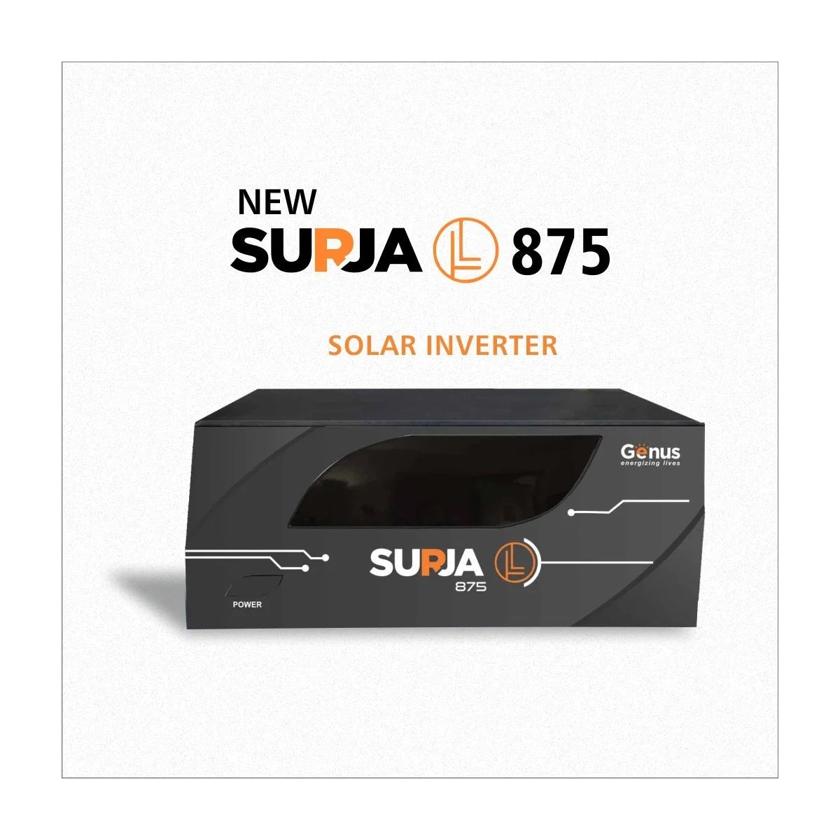 Genus Surja L 875 12V Sine Wave Solar Inverter UPS Best For Home - Off –  Genus Innovation
