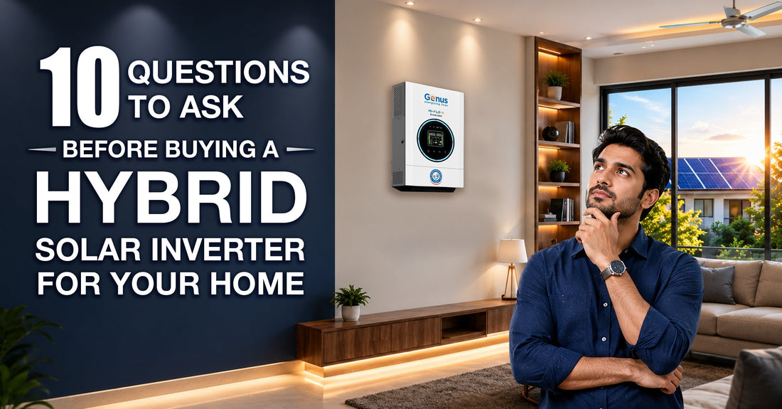 10 Questions to Ask Before Buying a Hybrid Solar Inverter for Your Home