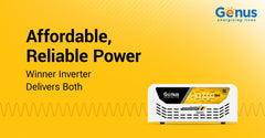 Reliable Power Backup in your Budget: Winner Inverter with sine wave technology balances price and performance