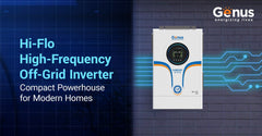 Sunport Hi-Flo High-Frequency Off-Grid Inverter: Compact Powerhouse for Modern Homes