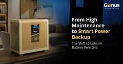 From High Maintenance to Smart Power Backup: Why Upgrade to Lithium Battery Inverters