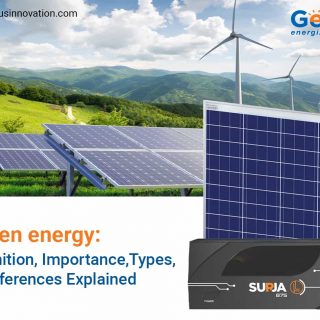 Green energy: Definition, Importance, Types, & Differences Explained