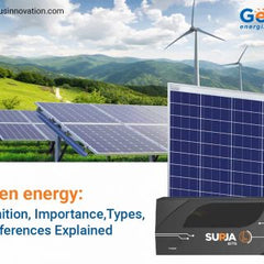Green energy: Definition, Importance, Types, & Differences Explained