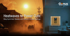 From Heatwaves to Power Cuts: Stay Summer-Ready with Lithium Battery Inverter