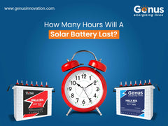 How Many Hours Will A Solar Battery Last?