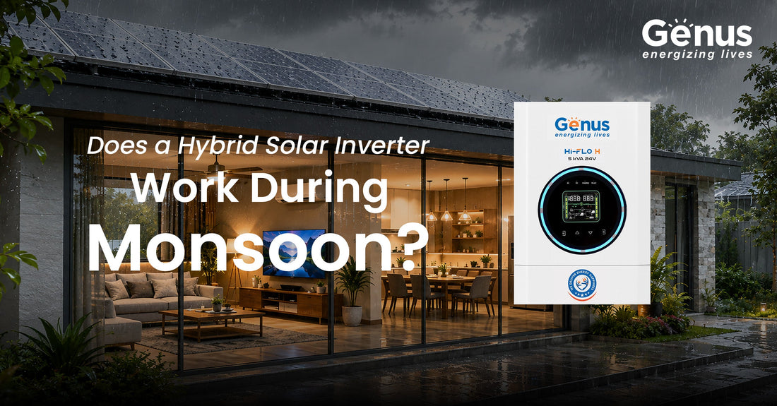 Does A Hybrid Solar Inverter Work During Monsoon?