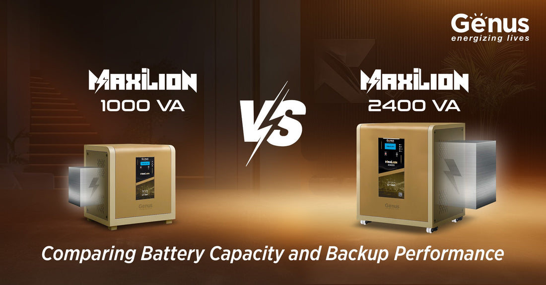 MaxiLion 1000VA vs. 2400VA: Comparing Battery Capacity and Backup Performance