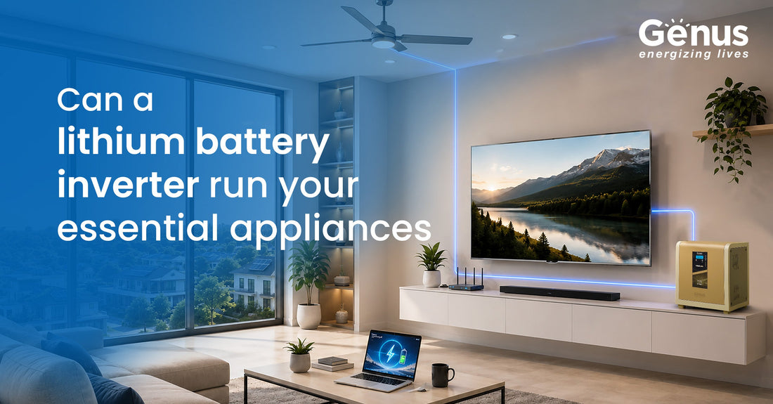 Can a Lithium Battery Inverter Run Your Essential Appliances?