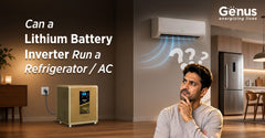 Can a Lithium Battery Inverter Run a Refrigerator or an AC?