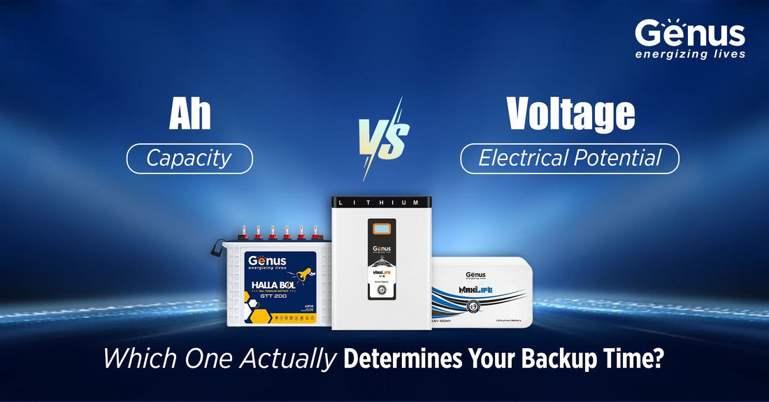 Ah vs. Voltage: Which One Actually Determines Your Backup Time?
