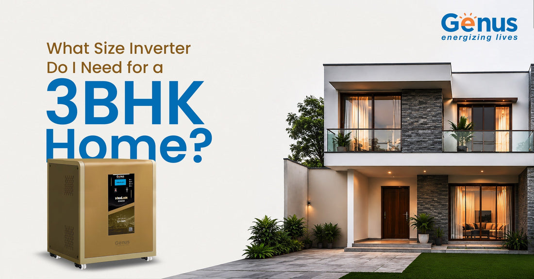 What Size Inverter Do I Need for a 3BHK Home?