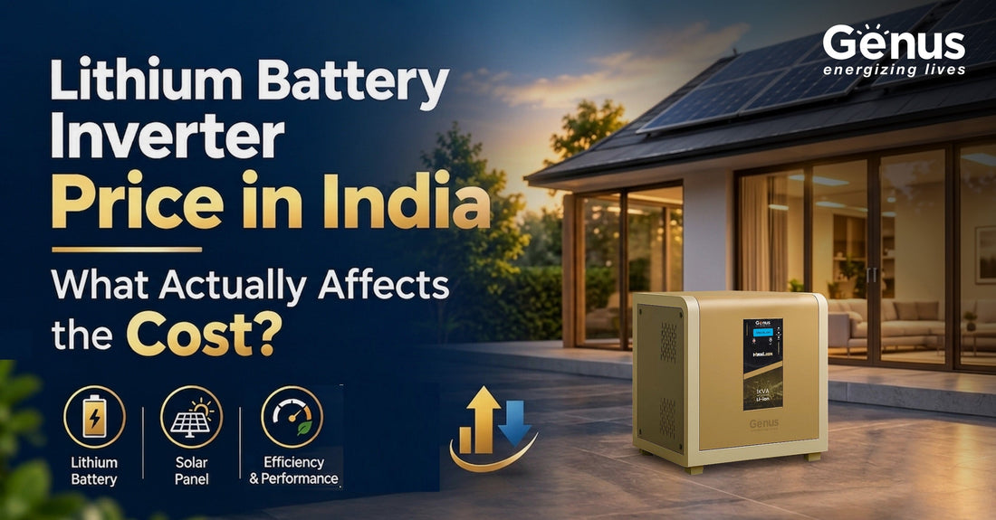 Lithium Battery Inverter Price in India: What Actually Affects the Cost?