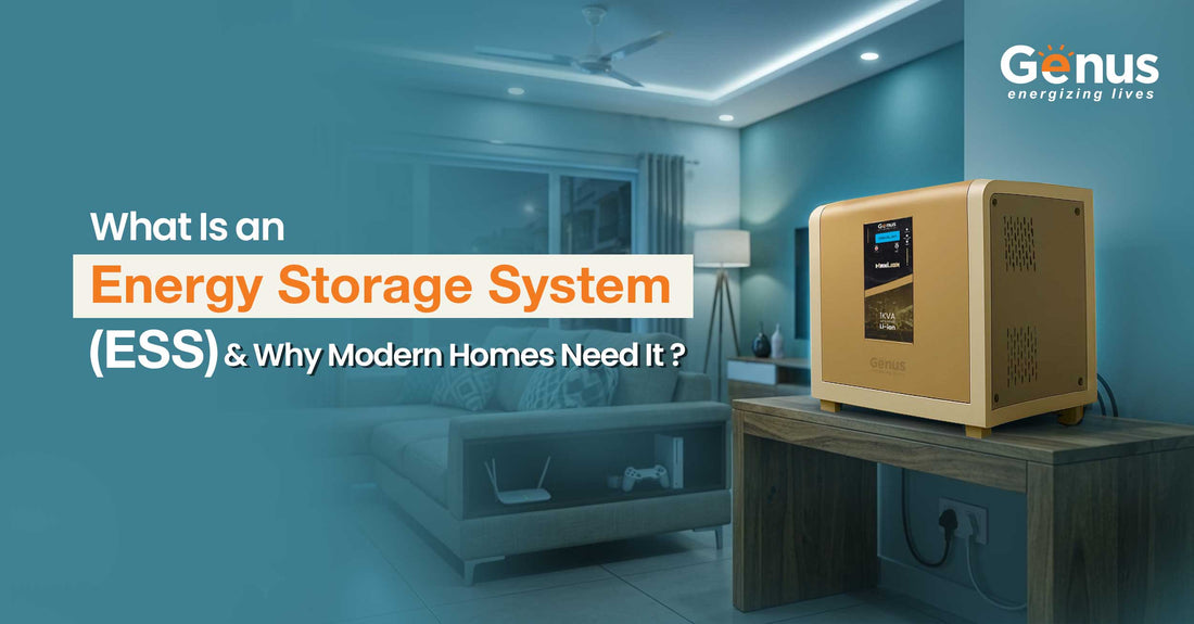 What Is an Energy Storage System (ESS)? Why Modern Homes Need It
