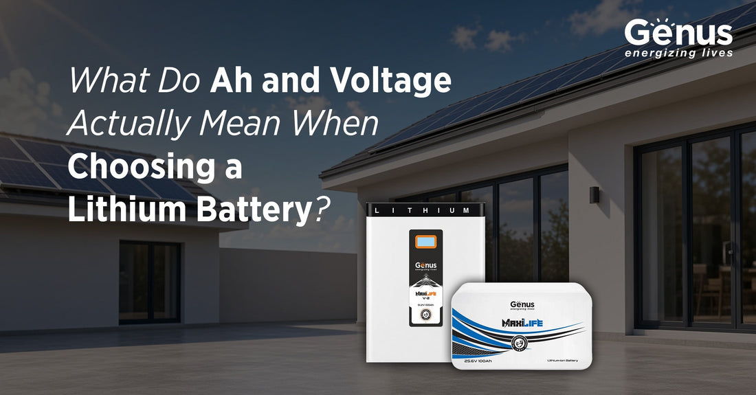 What Do Ah and Voltage Actually Mean When Choosing a Lithium Battery?