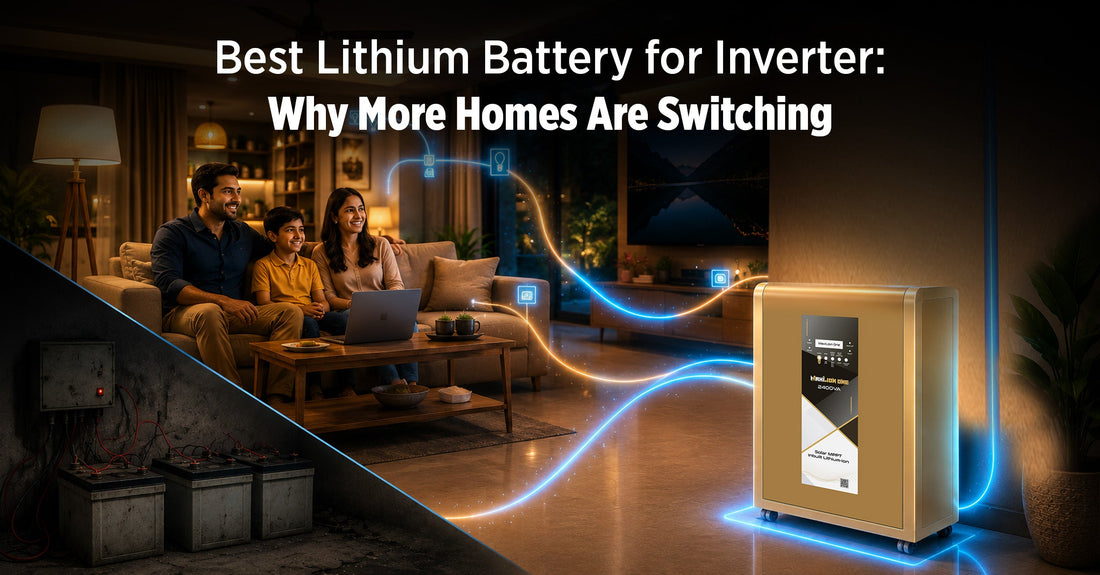Best Lithium Battery for Inverter: Why More Homes Are Switching