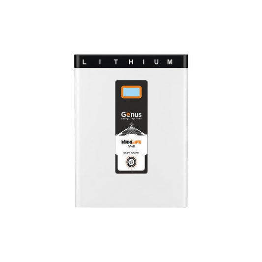 Genus MaxiLife V2 51.2V 100Ah Li-ion 5Y Warranty Inverter Battery for Home