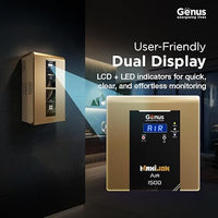 Genus MaxiLion Air 1500 Inverter 1125 VA with Upto 12 Year Life Integrated 1280Wh Lithium-Ion Battery for Home Office & Shop - Full 5 Year Product Warranty