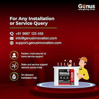 GCT230 200 Ah Hi-Tech Tall Tubular Inverter Battery with 48 Months Long Warranty for Home & Office