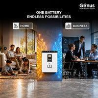 Genus MaxiLife V2 51.2V 100Ah Li-ion 5Y Warranty Inverter Battery for Home
