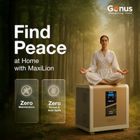 MaxiLion 700 VA 1 BHK Inverter with Upto 12 Year Life Integrated 640Wh Lithium-Ion Battery for Home Office & Shop