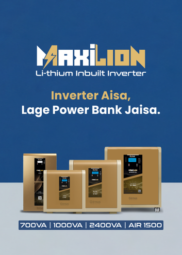 Shop Inverters, Batteries, Solar Products | Genus Innovation