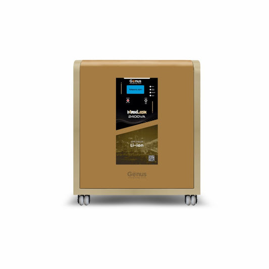 MaxiLion 2400VA Inverter with Integrated 2560WH Lithium-Ion Battery for Home