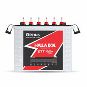Genus Hallabol GTT165 150 AH Tall Tubular Inverter Battery For Home And Office (White)